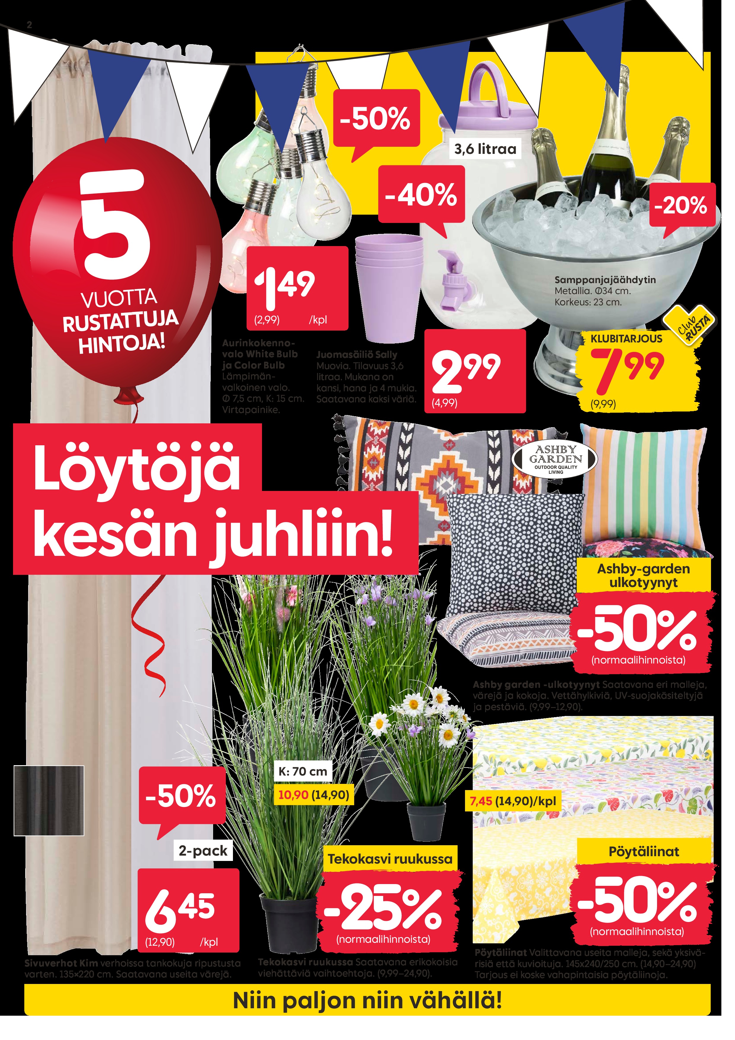 Rusta Rustattuja Hintoja sivu 2